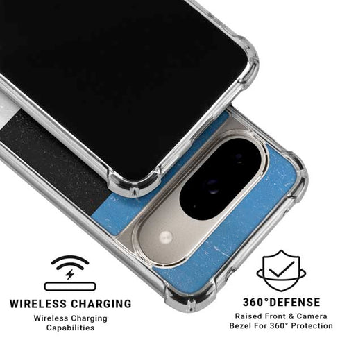 Estonia Flag Distressed Google Pixel 10 Clear Case